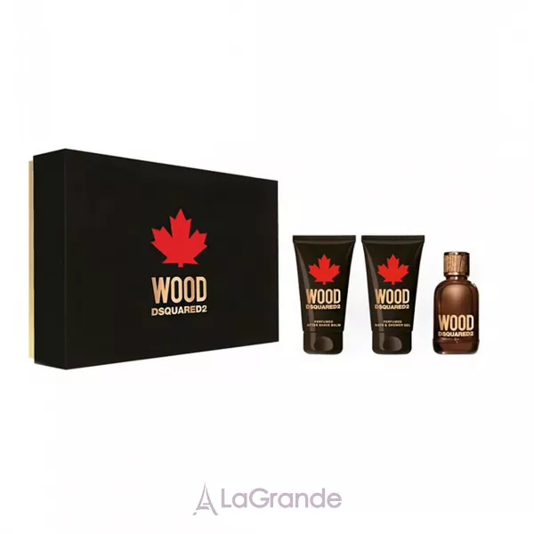 DSquared2 Wood Pour Homme ���� (�������� ���� 50 �� + ������� ���� ������ 50 �� + ���� ��� ���� 50 ��)
