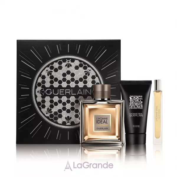 Guerlain L�Homme Ideal Eau de Parfum ���� (����������� ���� 100 �� + ������ 10 �� + ���� ��� ���� 75 ��)