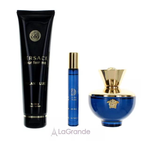 Versace Pour Femme Dylan Blue ���� (����������� ���� 100 �� + ������� ��� ��� 150 �� + ����������� ���� 10 ��)