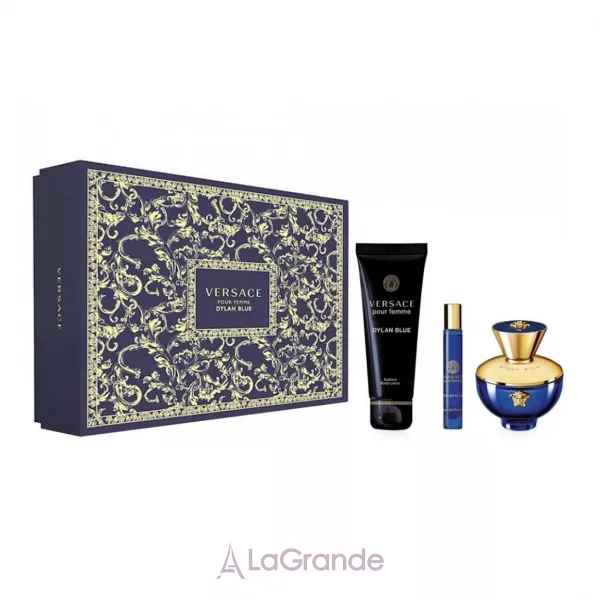 Versace Pour Femme Dylan Blue ���� (����������� ���� 100 �� + ������� ��� ��� 150 �� + ����������� ���� 10 ��)