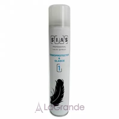 Sias Hair Spray Termoprotector & Glance  -  