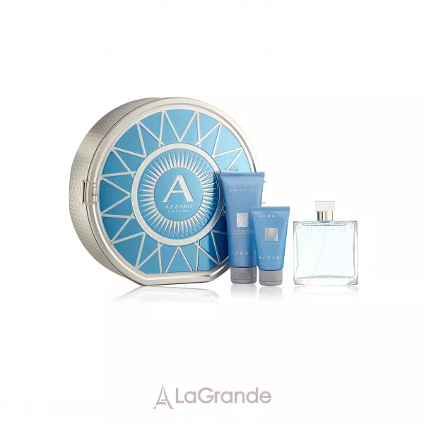 Azzaro Chrome ����� (��������� ���� 100 �� + ������� ����� ������ 50 �� + ���� ��� ���� 100 ��)