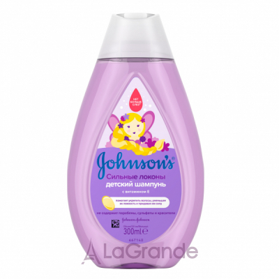 Johnson's Baby Strength Drops Kids Shampoo   