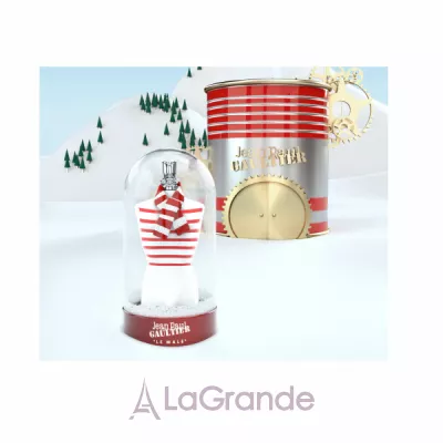 Jean Paul Gaultier Le Male Snow Globe Christmas Edition  
