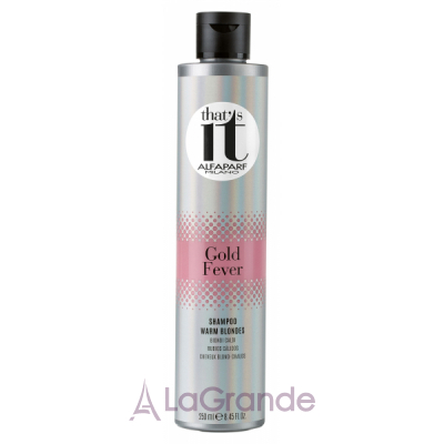 Alfaparf That's It Gold Fever Warm Blondes Shampoo       