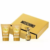 Moschino Fresh Gold Couture ����� (��������������� ���� 5 �� + ������ ��� ���� 25 �� + ���� ��� ���� 25 ��)
