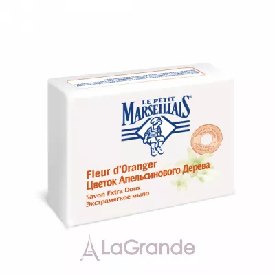 Le Petit Marseillais Savon Extra Doux Fleur d'Oranger '    