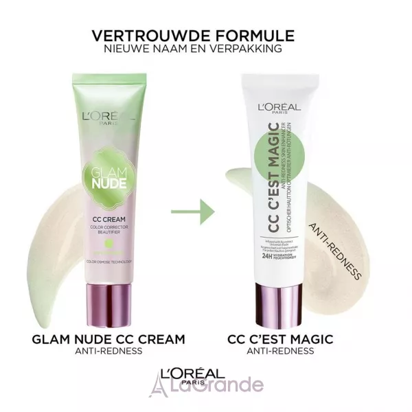 L'Oreal Paris CC C'est Magic Anti-Redness CC-����