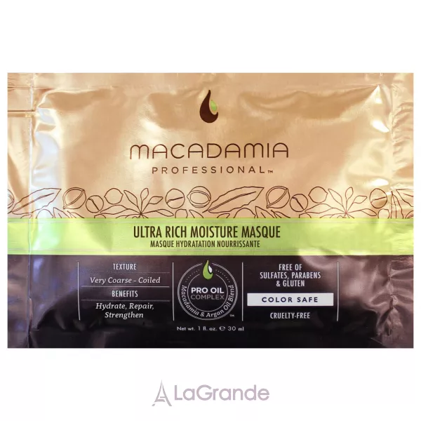 Macadamia Natural Oil Professional  Ultra Rich Moisture Masque ����� ������-���������� ��� ��������� �������