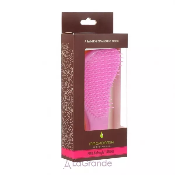 Macadamia Natural Oil Professional No Tangle Brush Pink ���� ������������, �������