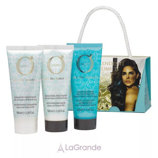 Barex Italiana Olioseta Oro del Marocco Travel Kit �������� ���� ��� �������� ������� (�������� ������� 100 �� + ������� ����� 100 �� + ���� ��� ���� 100 ��)