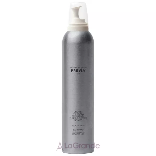 Previa Style & Finish Natural Haircare Mousse ϳ�� ��� �������