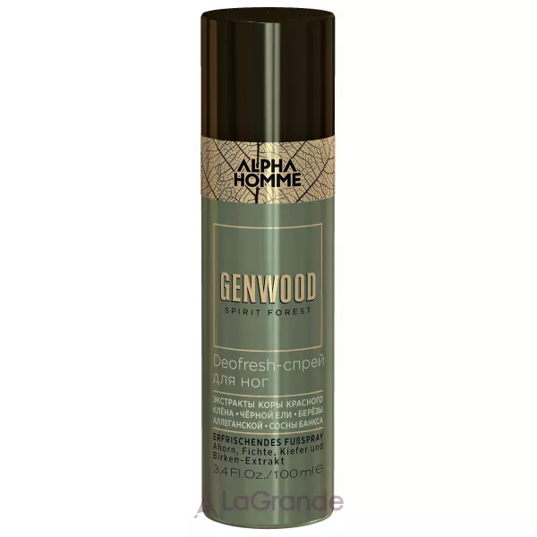 Estel Professional Alpha Homme Genwood Deofresh Foot Spray ����������-����� ��� ���