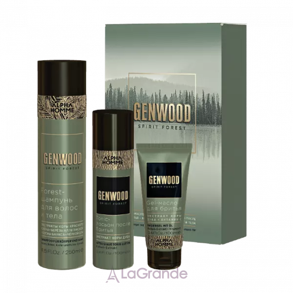 Estel Professional Alpha Homme Genwood Shave ����� (������� 250 �� + ����-����� ��� ������ 100 �� + ������ ����� ������ 100 ��)