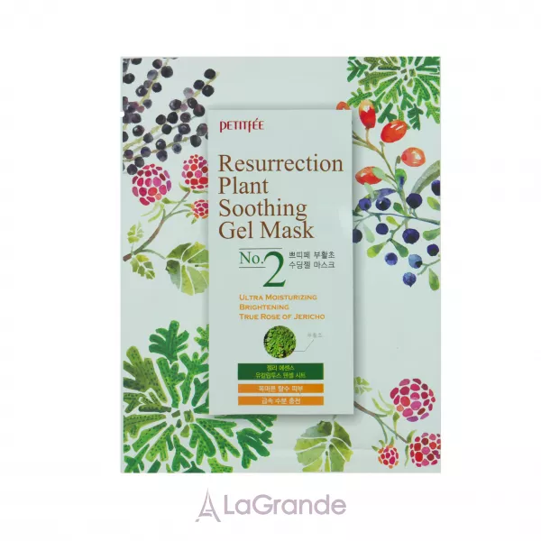 Petitfee & Koelf Resurrection Plant Soothing Gel Mask ����������� ����� ��� ���� ��� ������� � �������� ����