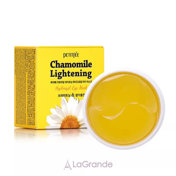 Petitfee & Koelf Chamomile Lightening Hydrogel Eye Mask ������������ ����������� ����� ��� ���� � ���������� �������