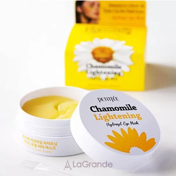 Petitfee & Koelf Chamomile Lightening Hydrogel Eye Mask ������������ ����������� ����� ��� ���� � ���������� �������