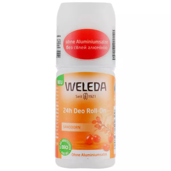 Weleda 24h Sanddorn Deodorant Roll-On ���������� ��������� 