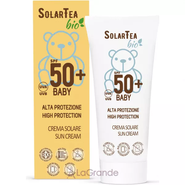 Bema Cosmetici Natur & Sun Solar Tea High Protection Baby Sun Cream SPF50+ ������� �������������� ���� � ������� ������� ������