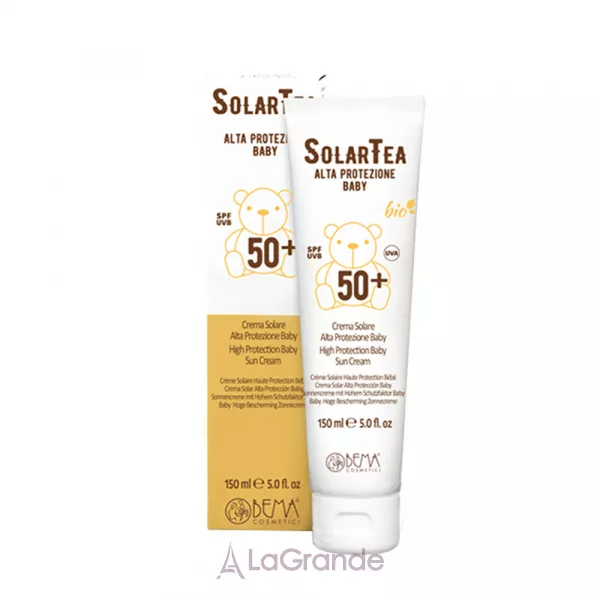 Bema Cosmetici Natur & Sun Solar Tea High Protection Baby Sun Cream SPF50+ ������� �������������� ���� � ������� ������� ������