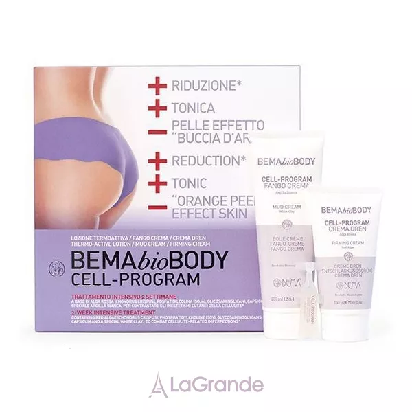 Bema Cosmetici BemaBioBody Cell-Program ��������������� �������� ��� ���� ( ���� ��� ��������� 250 �� + ������ 5�5 �� + ���� 150 �� + �������)