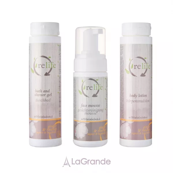 Bema Cosmetici Relife Bath & Shower Gel Ginger & Rosehip ���� ��� ���� 