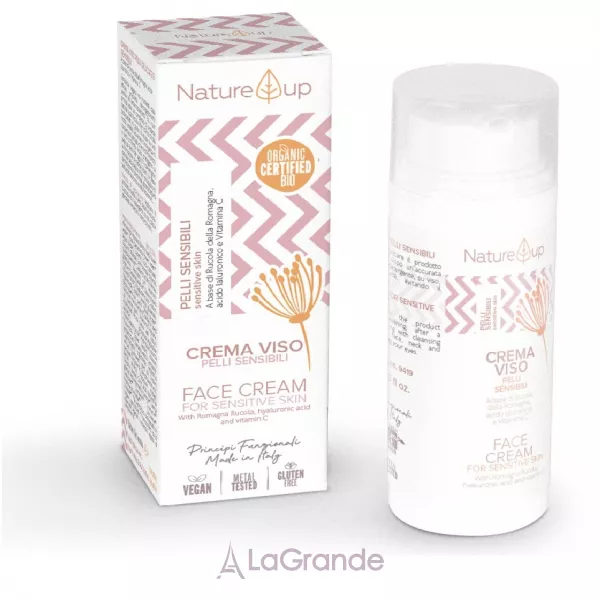Bema Cosmetici Nature Up Face Cream for Delicate and Sensitive Skin Nature ���� ��� ������� ���� �������