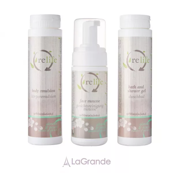Bema Cosmetici Relife Body Lotion Almond & Peach ������ ��� ���� 