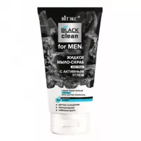 ������ Black Clean For Men Liquo Soap-Scrub ������ ����-����� � �������� ����� ��� ����