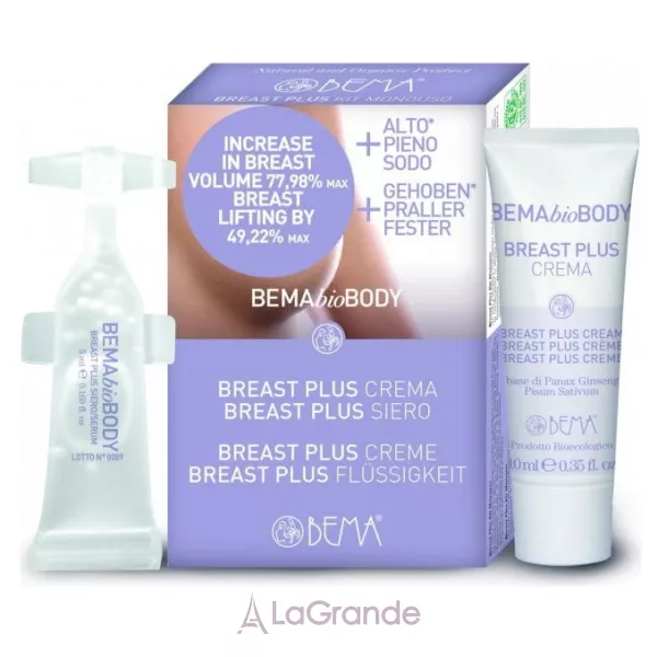 Bema Cosmetici BemaBioBody Breast Plus ����� ��� ���������� ������ ������ ����� ���� ( ���� 10 �� + ��������� 5 ��)