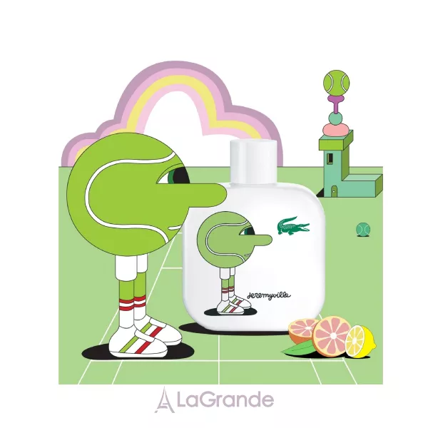 Lacoste Eau de Lacoste L.12.12 Blanc Pure Collector Edition Pour Homme x Jeremyville ��������� ���� (������)