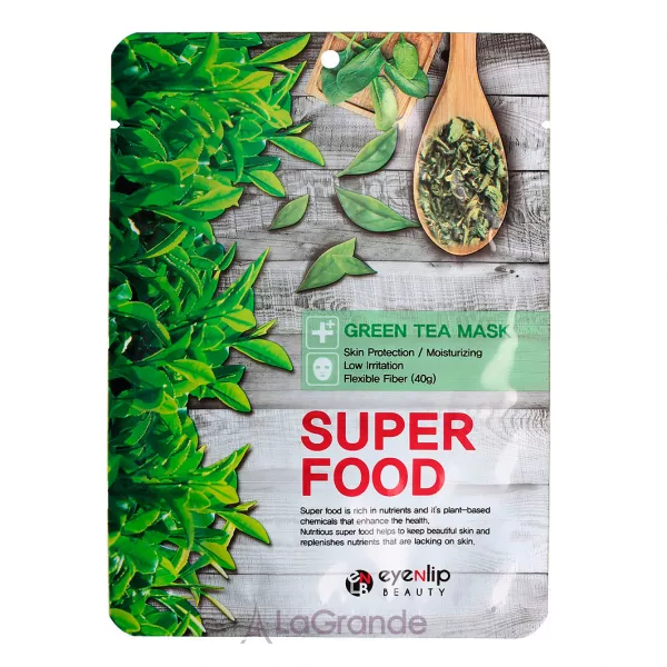 Eyenlip Super Food Green Tea Mask 1 in 10 �������� ����� ��� ���� � ������� ����