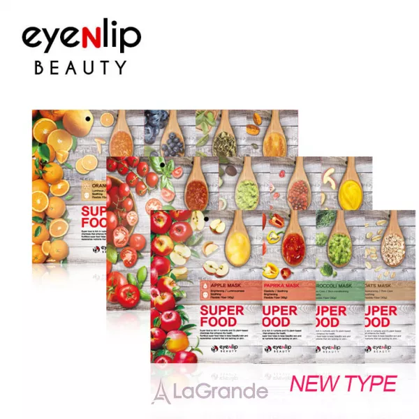 Eyenlip Super Food Green Tea Mask 1 in 10 �������� ����� ��� ���� � ������� ����