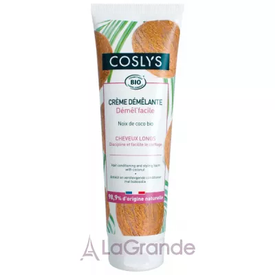Coslys Hair Care Hair Conditioning And Styling Balm With Coconut -    