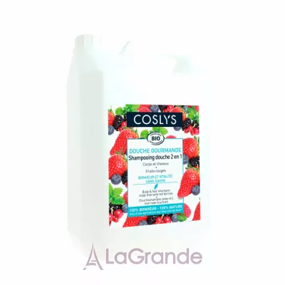Coslys Body Care Body And Hair Shampoo With Red Berries         ,   