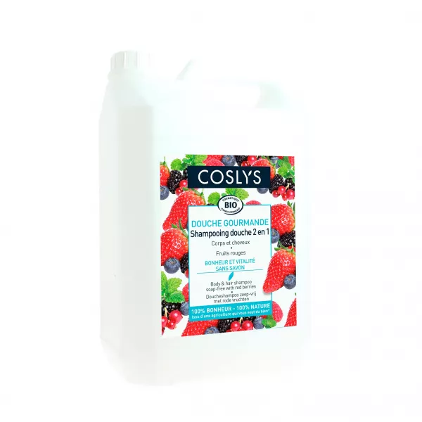 Coslys Body Care Body And Hair Shampoo With Red Berries ������������ ������� ��� ����� � ���� � �������� �������, ��� ���������� ����