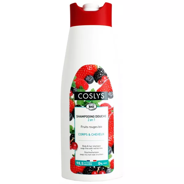 Coslys Body Care Body And Hair Shampoo With Red Berries ������������ ������� ��� ����� � ���� � �������� �������, ��� ���������� ����