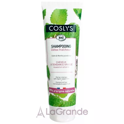 Coslys Shampoo with Organic Peppermint        '