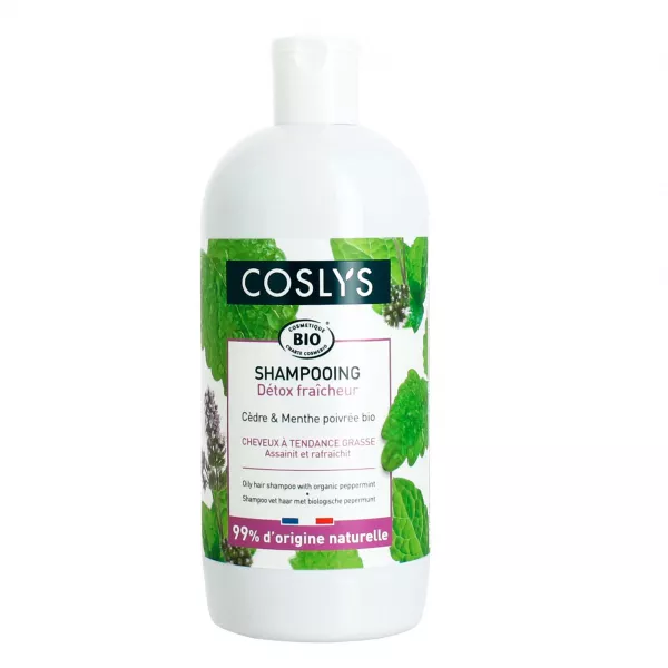 Coslys Shampoo with Organic Peppermint ������� ��� ������ ����� � ������������ �������� �����