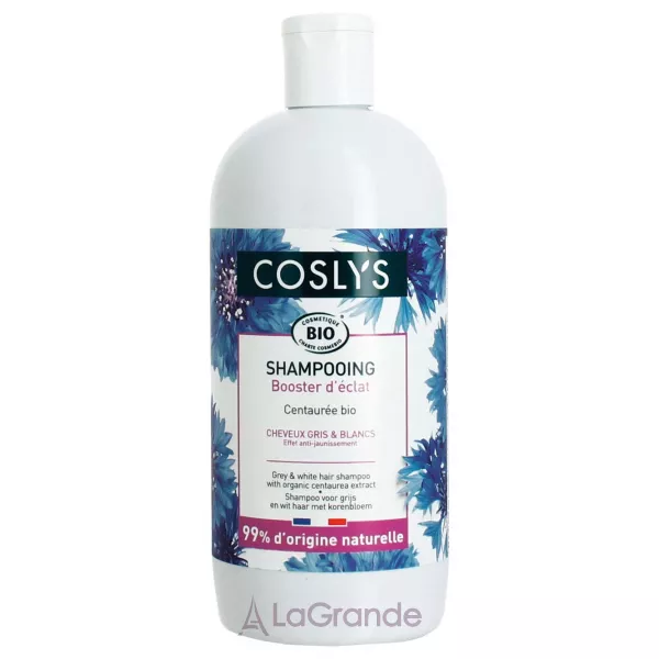 Coslys Grey & White Hair Shampoo with Organic Centaurea Extract ������� ��� ������ ������� � ���������� �������