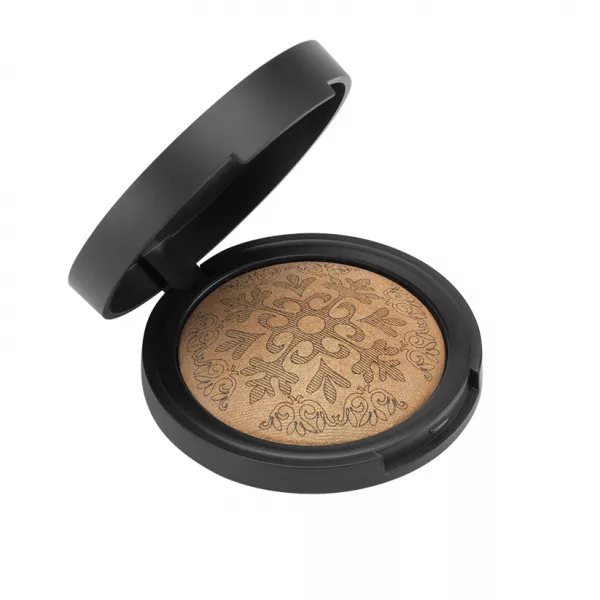 Aden Terracotta Baked Glowing Bronzing Powder ��������� ��� ����