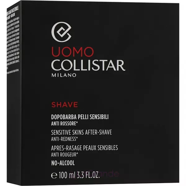 Collistar Linea Uomo Sensitive Skins After-Shave ���� ���� ������ ��� ������� ���� (���� ���� ������ 100 �� + ���� ��� ���� 30 ��)
