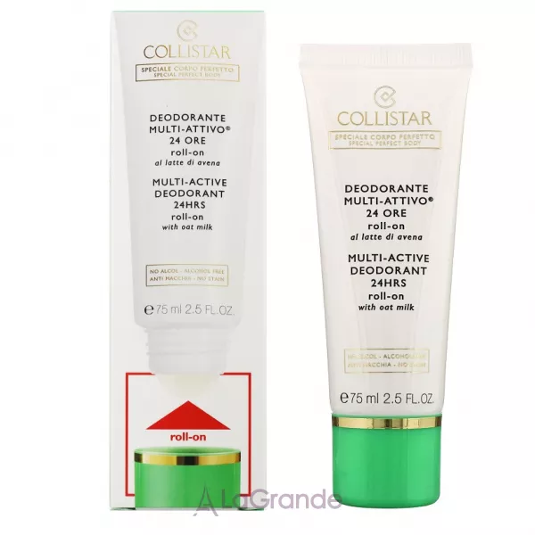 Collistar Special Perfect Body Multi-Active Deodorant 24 Hours Roll-On with Oat Milk ��������� ����������