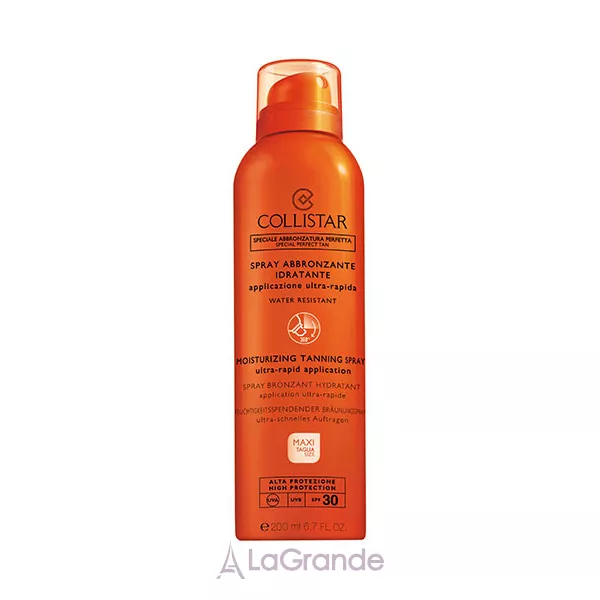 Collistar Special Perfect Tanning Moisturizing Tanning Spray SPF30 ����������� ����� ��� ������