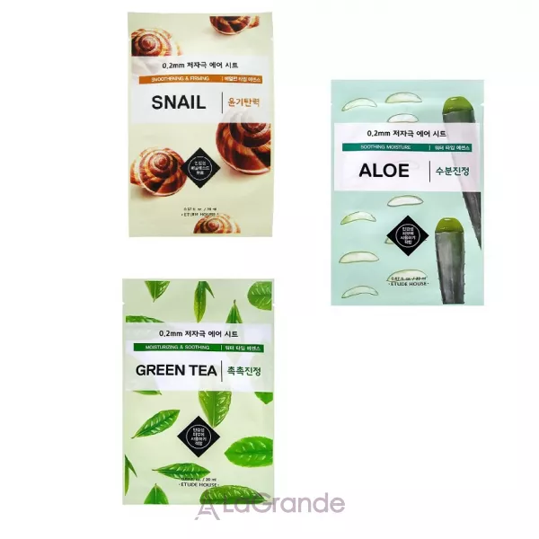 Etude House Therapy Air Mask Green Tea ������������ ����� ��� ���� � ���������� �������� ���