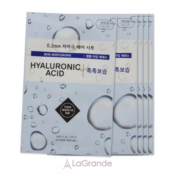 Etude House Therapy Air Mask Hyaluronic Acid ����������� ����� ��� ������� � ����������� ��������
