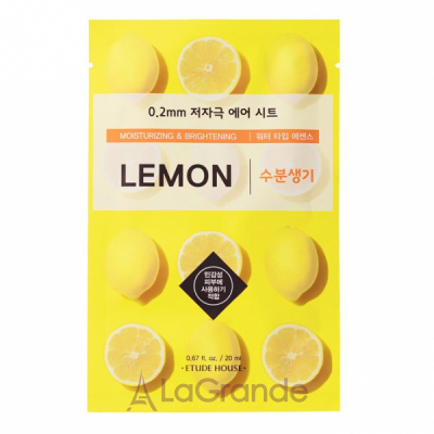 Etude House Therapy Air Mask Lemon       