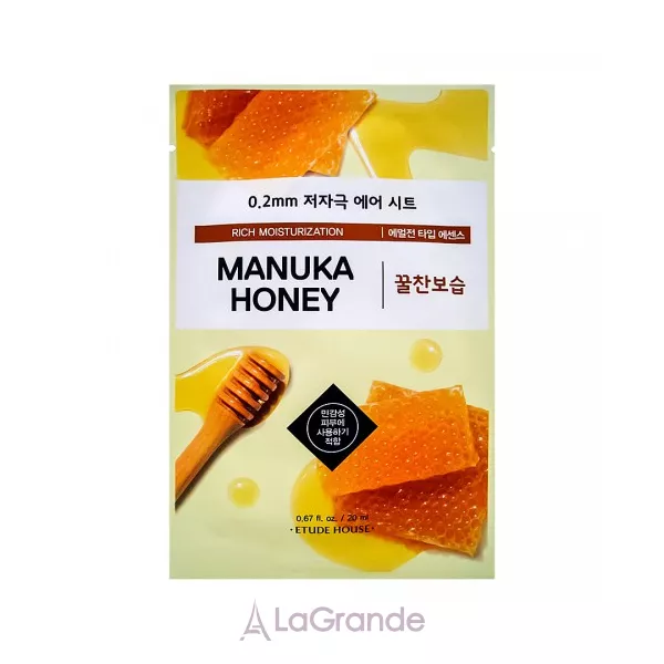 Etude House Therapy Air Mask Manuka Honey ������������ ����� ��� ���� � ���������� ���� ������