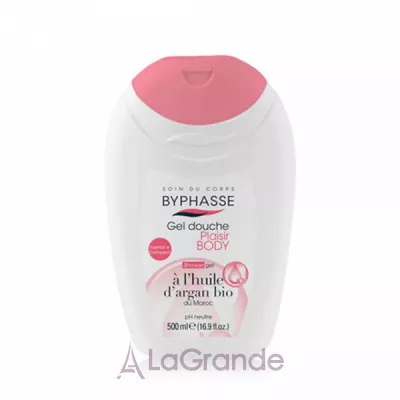 Byphasse Plaisir Body Shower Gel Organic Argan Oil    