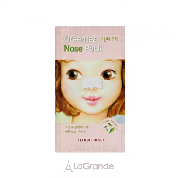 Etude House Skin Care Green Tea Nose Pack ������� ��� ���� � ���������� �������� ���